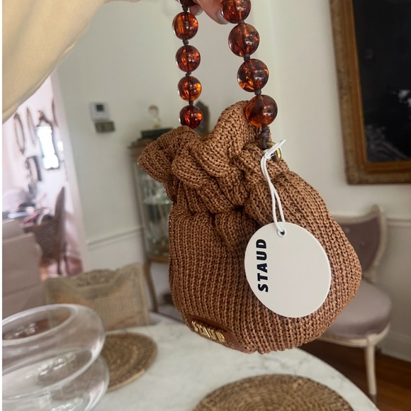 STAUD raffia bag - Picture 3 of 5